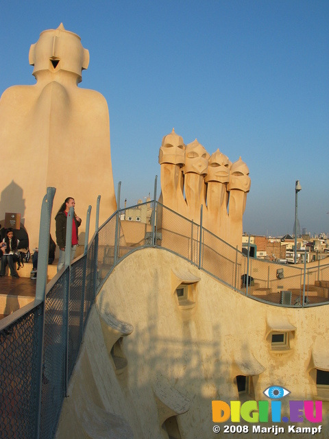 20964 Chimneys on La Pedrera